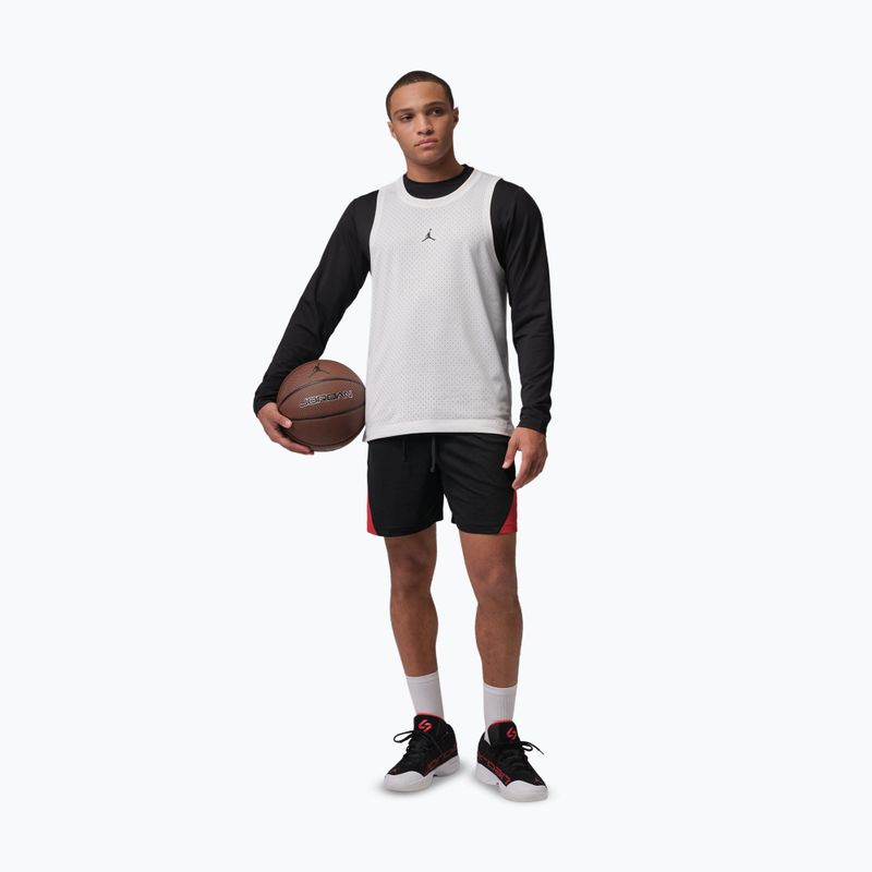 Spodenki koszykarskie męskie  Nike Jordan Sport Dri-Fit black/gym red/white 2