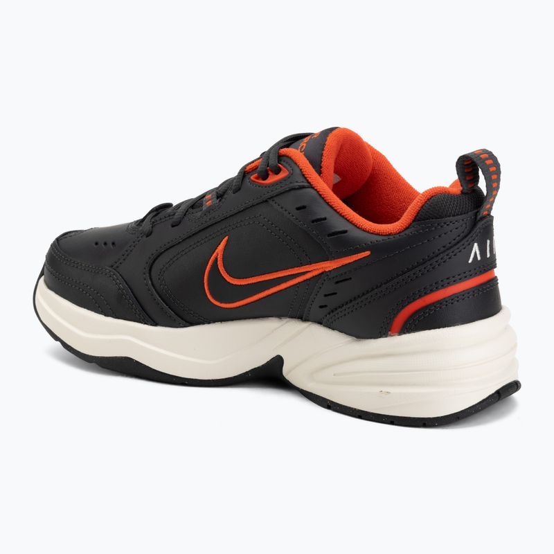 Férfi edzőcipők Nike Air Monarch IV dark smoke grey/picante red/black 3