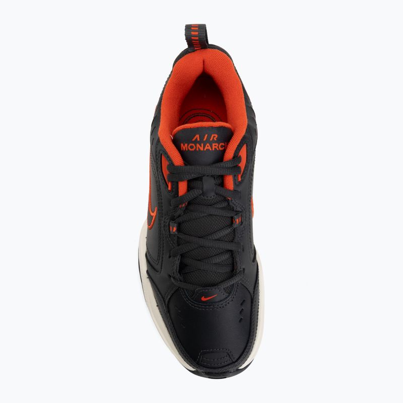 Férfi edzőcipők Nike Air Monarch IV dark smoke grey/picante red/black 5