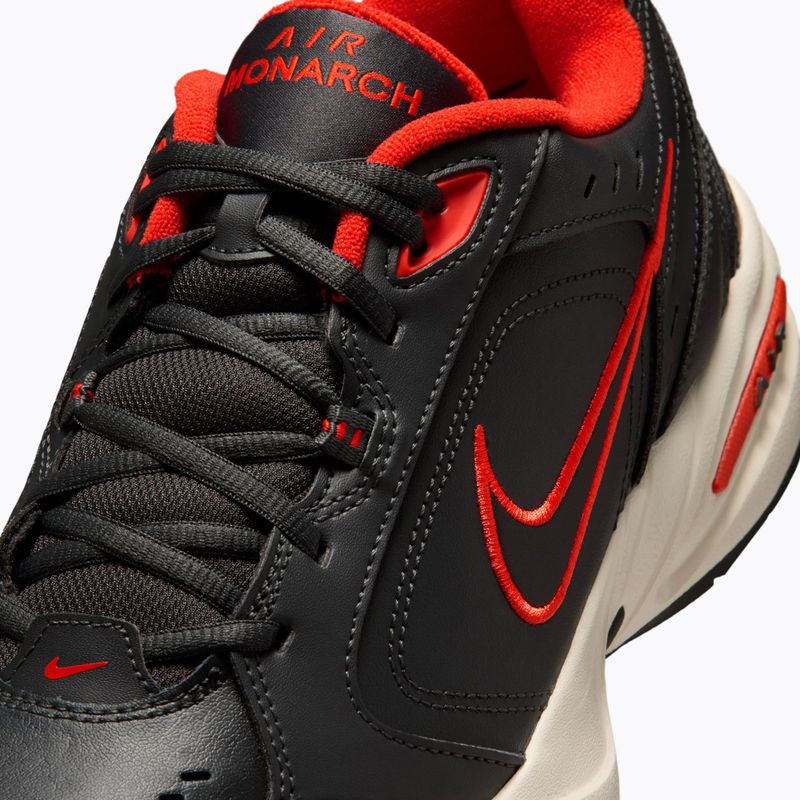 Férfi edzőcipők Nike Air Monarch IV dark smoke grey/picante red/black 3