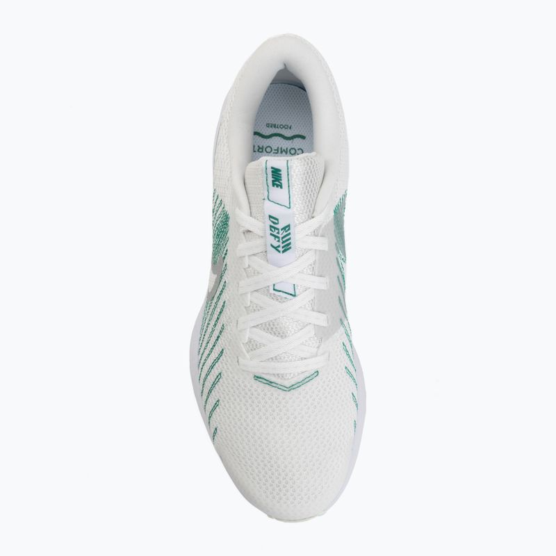Női futócipő Nike Run Defy summit white/white/metallic silver 5
