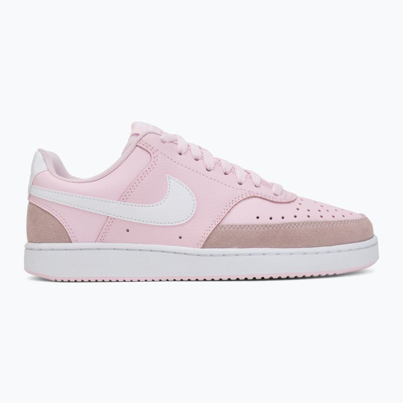 Női cipők Nike Court Vision Low Suede pink foam/white 2