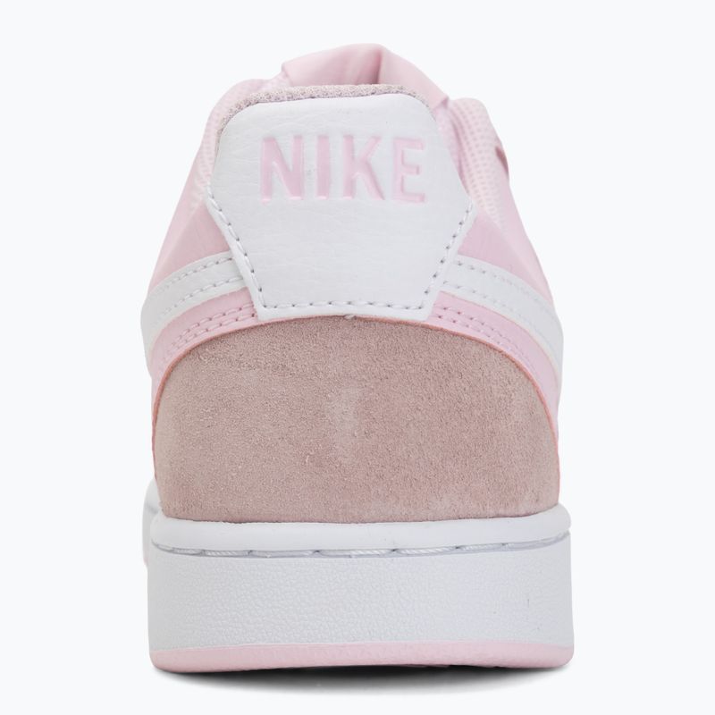 Női cipők Nike Court Vision Low Suede pink foam/white 6