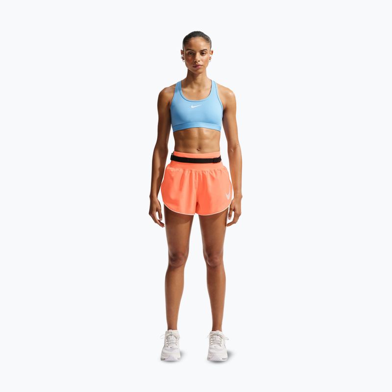 Női futóshort Nike Tempo Swoosh Dri-Fit Mid-Rise Brief-Lined orange pulse/white 2