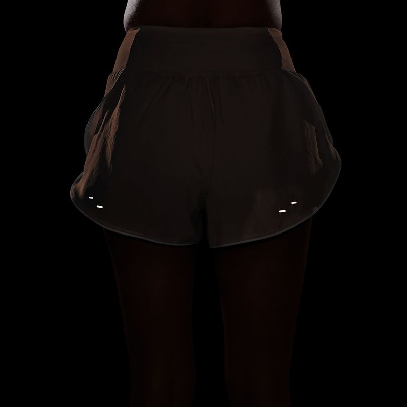 Női futóshort Nike Tempo Swoosh Dri-Fit Mid-Rise Brief-Lined orange pulse/white 7