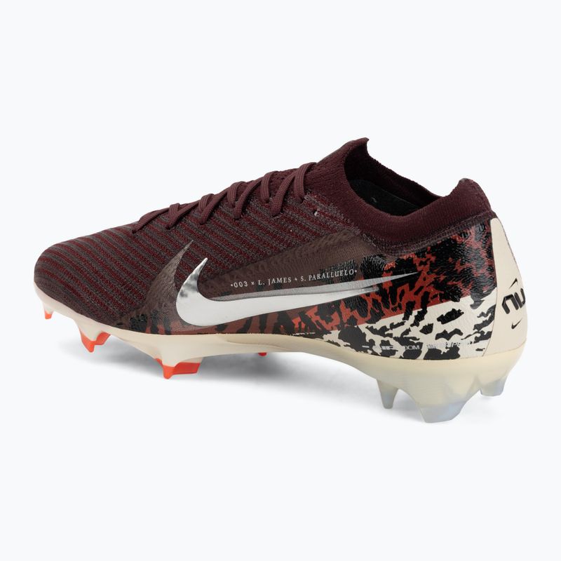 Férfi futballcipő Nike United Vapor 16 Elite FG burgundy crush/university red/fossil/metal silver 3