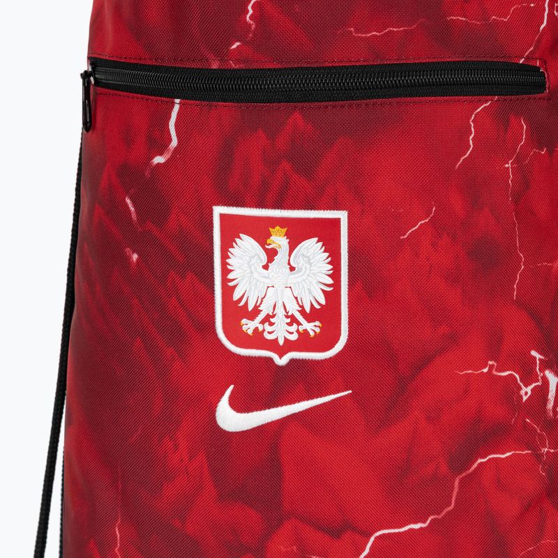 Zsák Nike Academy Poland AOP 18 l team red/sport red 3