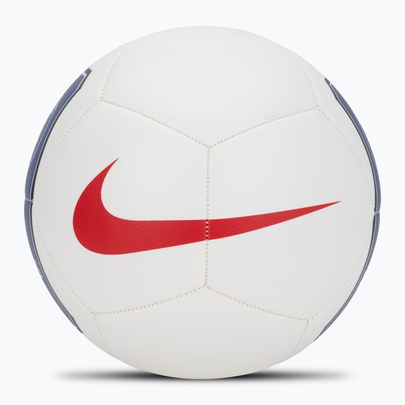 Futball-labda Nike Pitch Paris-Saint Germain white/old royal size 5