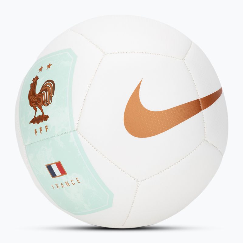 Futball-labda Nike Pitch France white size 5 2