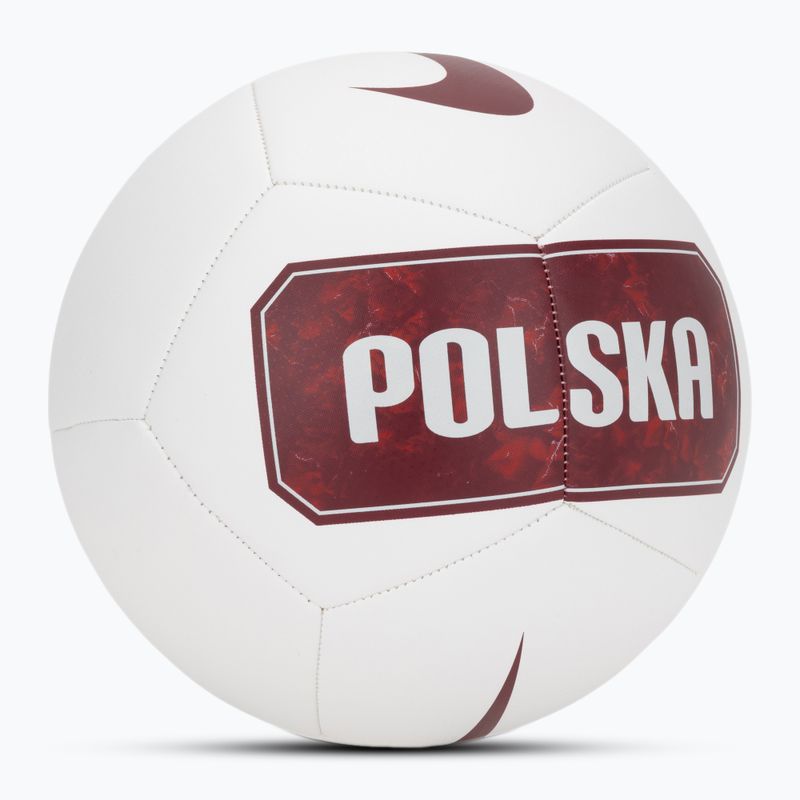 Futball-labda Nike Pitch Poland white size 5 2