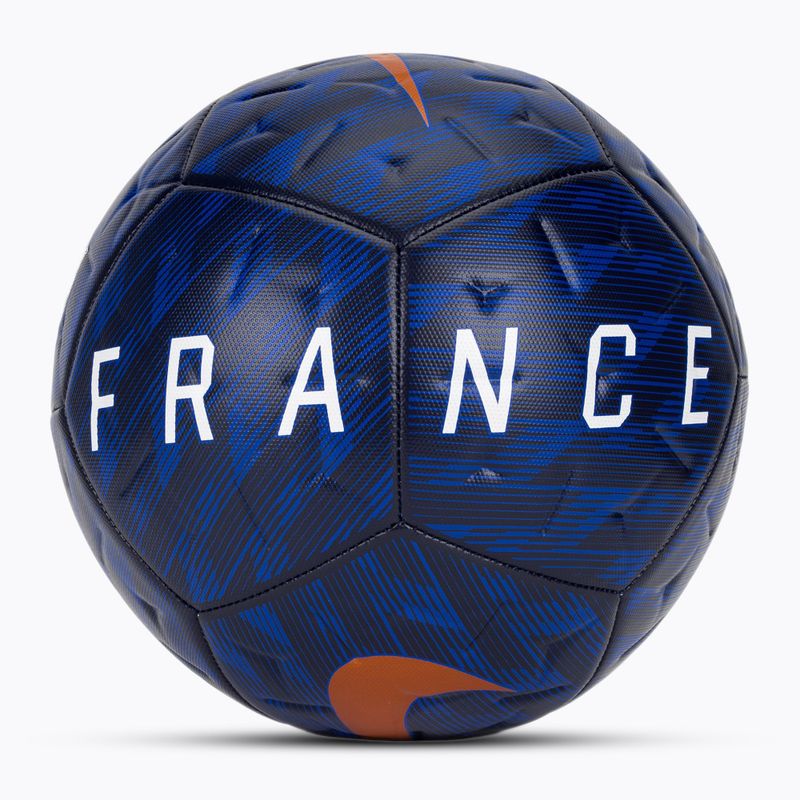 Futball-labda Nike Academy France blackened blue/game royal size 5 3
