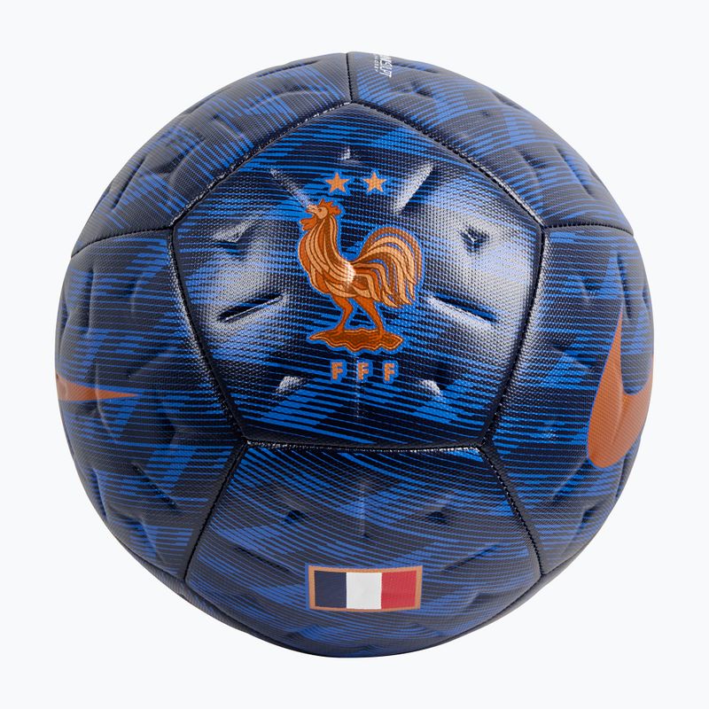 Futball-labda Nike Academy France blackened blue/game royal size 5 2