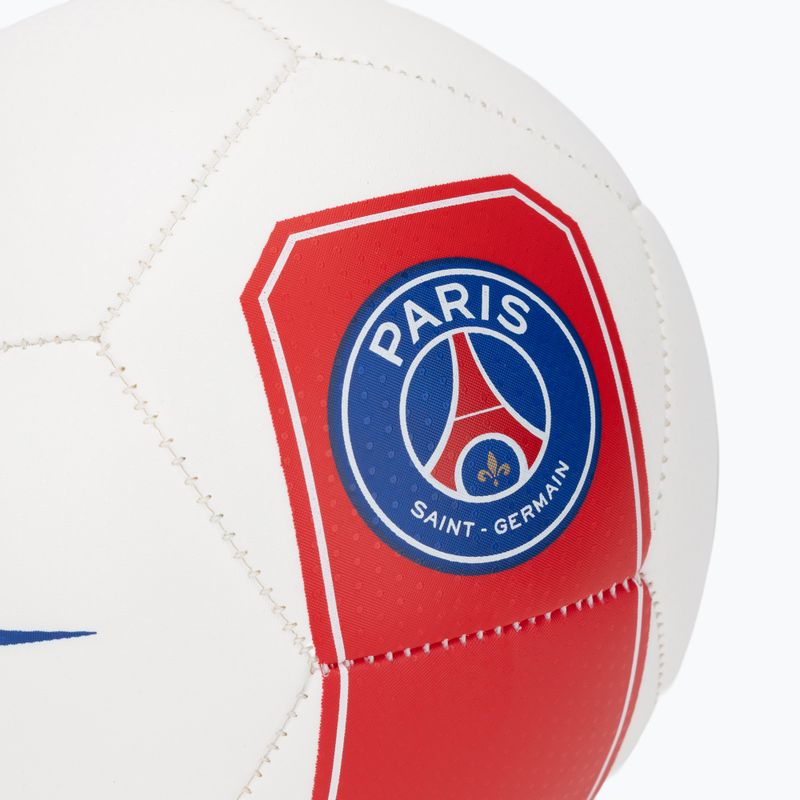 Mini focilabda Nike Skills Paris-Saint Germain white/university red size 1 3