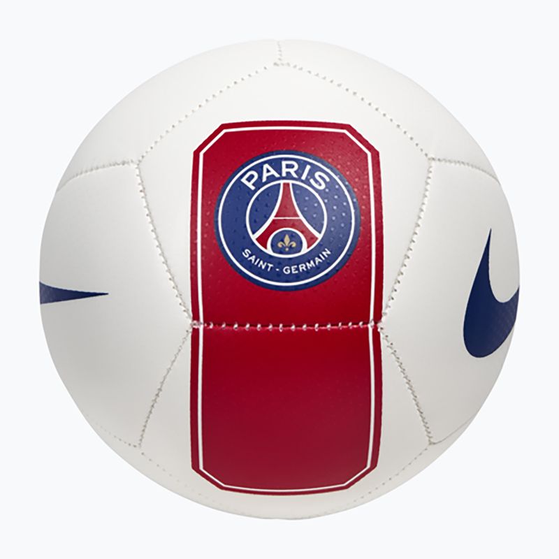 Mini focilabda Nike Skills Paris-Saint Germain white/university red size 1 2
