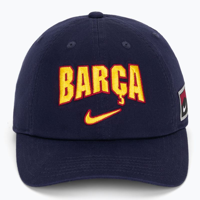 Gyerek ellenzős sapka Nike FC Barcelona Club Cotton blackened blue 2