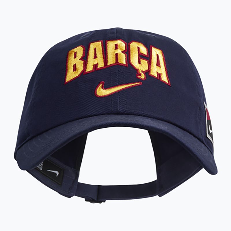 Gyerek ellenzős sapka Nike FC Barcelona Club Cotton blackened blue 3