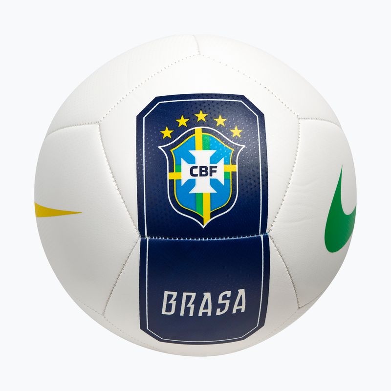 Futball-labda Nike Pitch Brazil white size 5 2