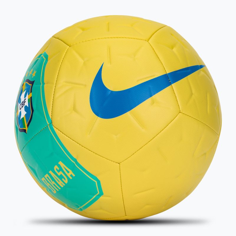 Futball-labda Nike Academy Brazil canary/light mint size 5 2