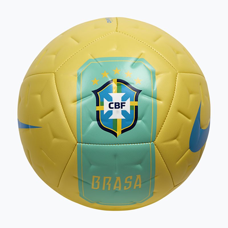 Futball-labda Nike Academy Brazil canary/light mint size 5 2