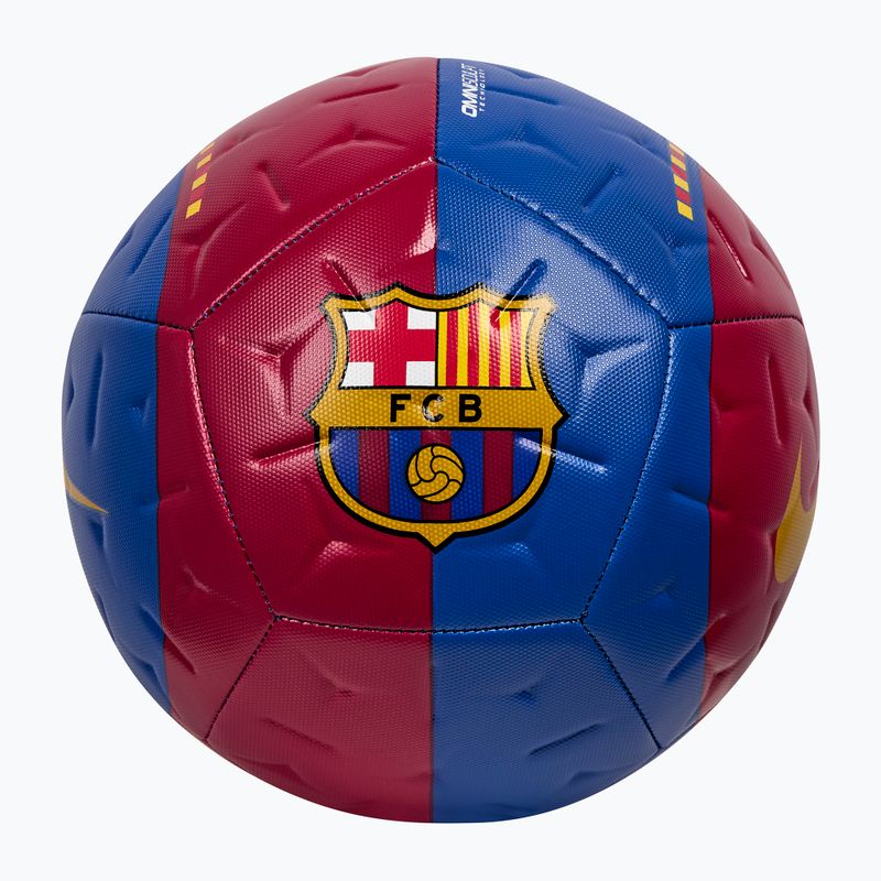 Futball-labda Nike Academy FC Barcelona game royal/cardinal red size 5 2