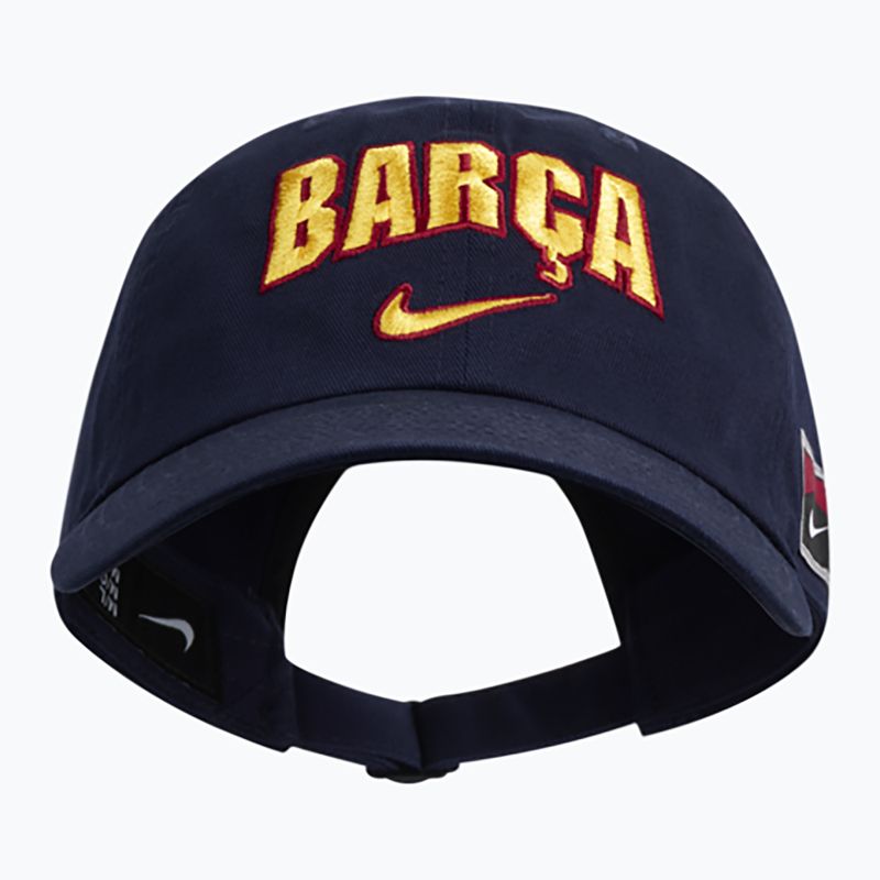 Ellenzős sapka Nike FC Barcelona Club Cotton blackened blue 3