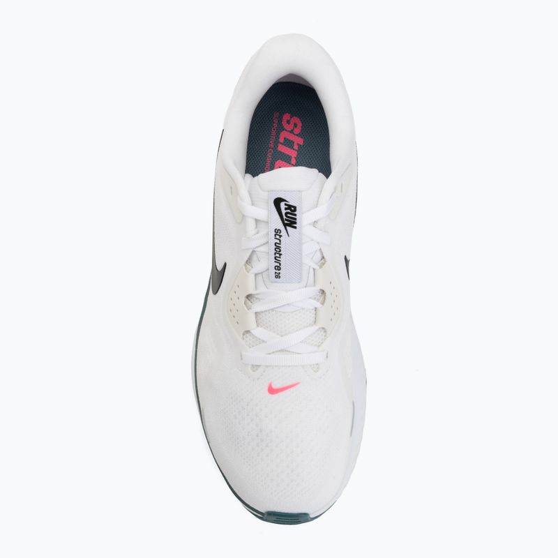 Férfi futócipő Nike Structure 26 white/mineral slate/hyper pink/black 5