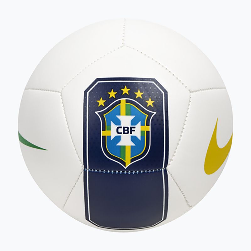 Mini focilabda Nike Skills Brazil white size 1 2