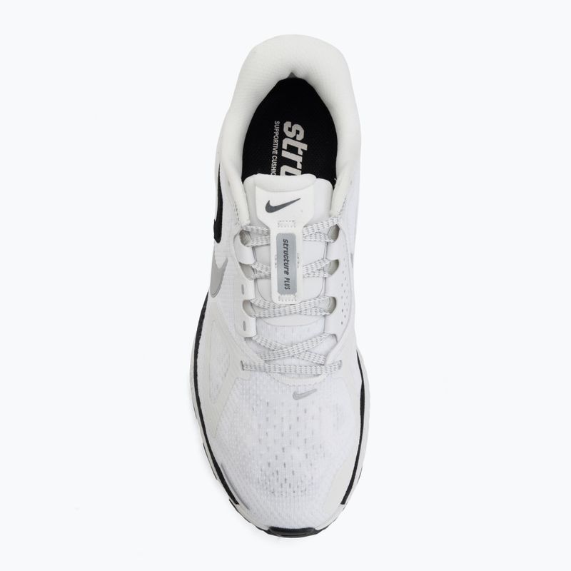 Férfi futócipők Nike Structure Plus summit white/metallic silver-black 5