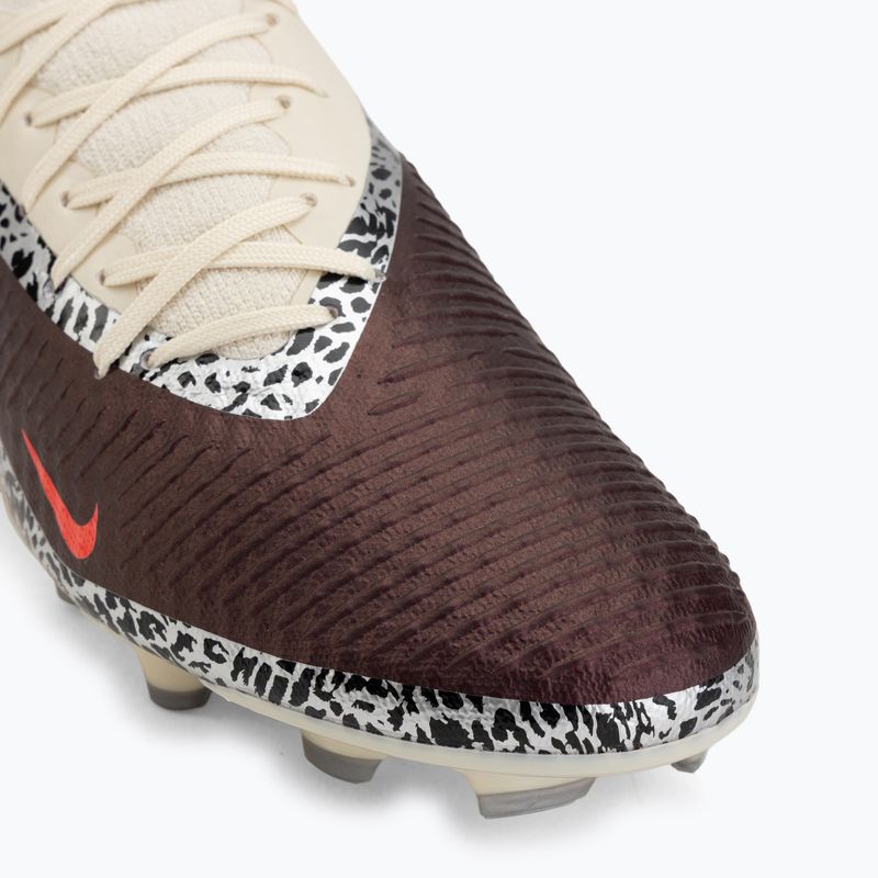 Férfi futballcipő Nike United Phantom 6 High Academy MG burgundy crush/fossil/university red 7