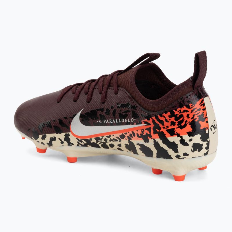 Gyerek focicipő Nike United Jr. Mercurial Vapor 16 Academy MG burgundy crush/metallic silver 3