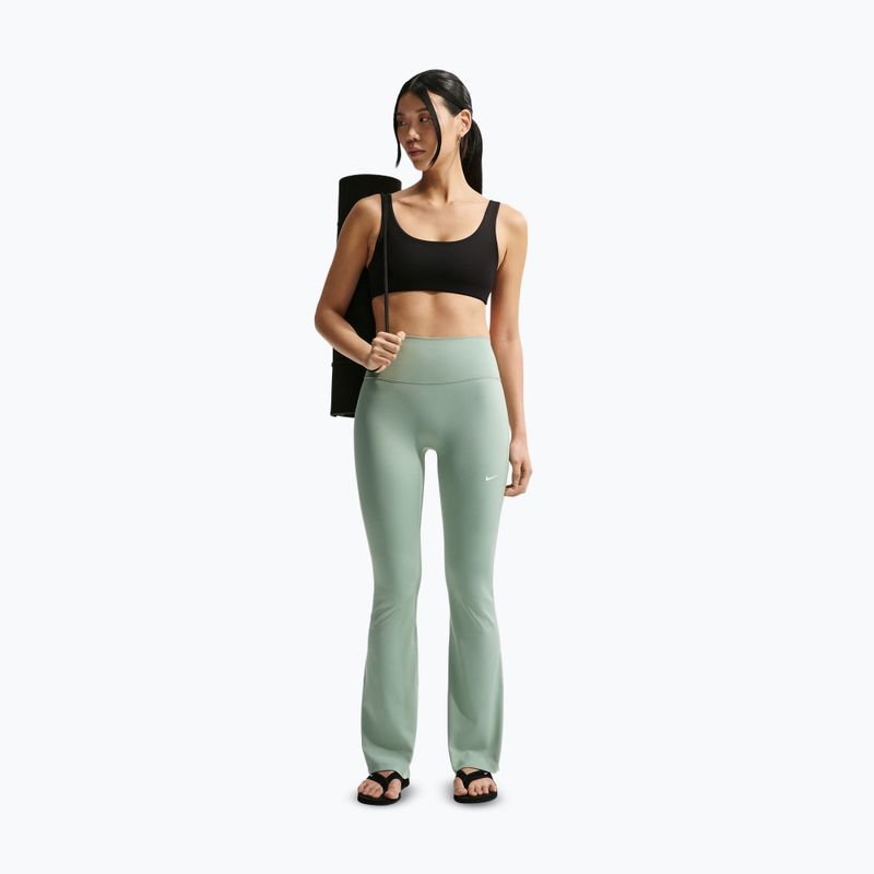Női leggings Nike One High Waisted Flared steam/white 2