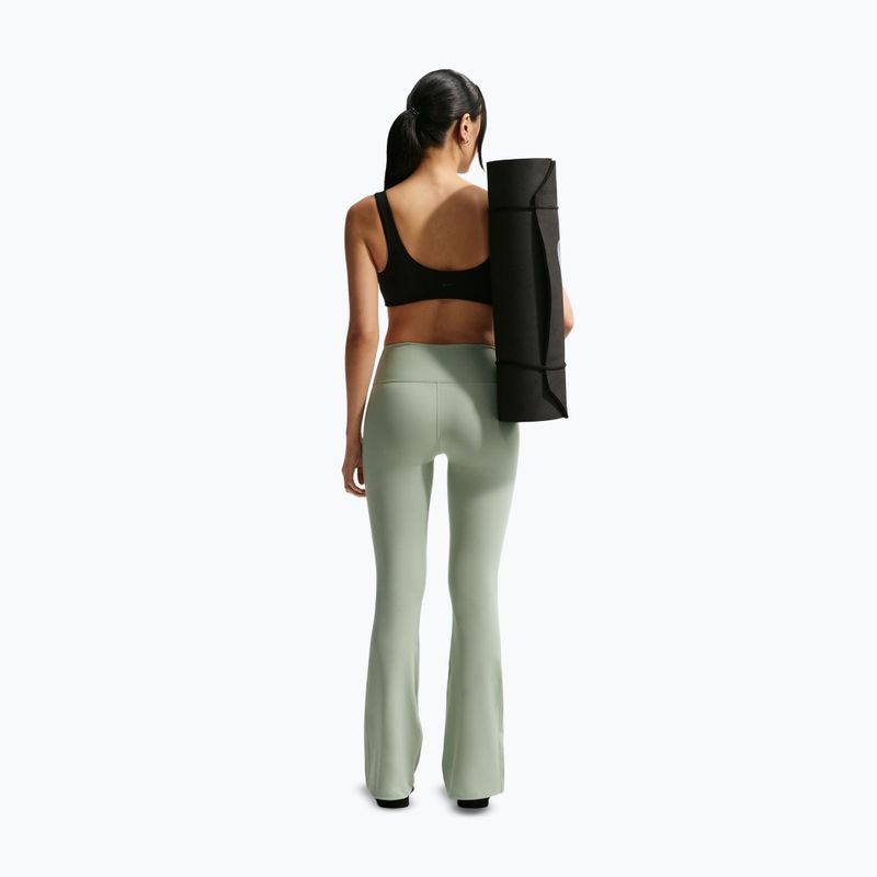 Női leggings Nike One High Waisted Flared steam/white 3