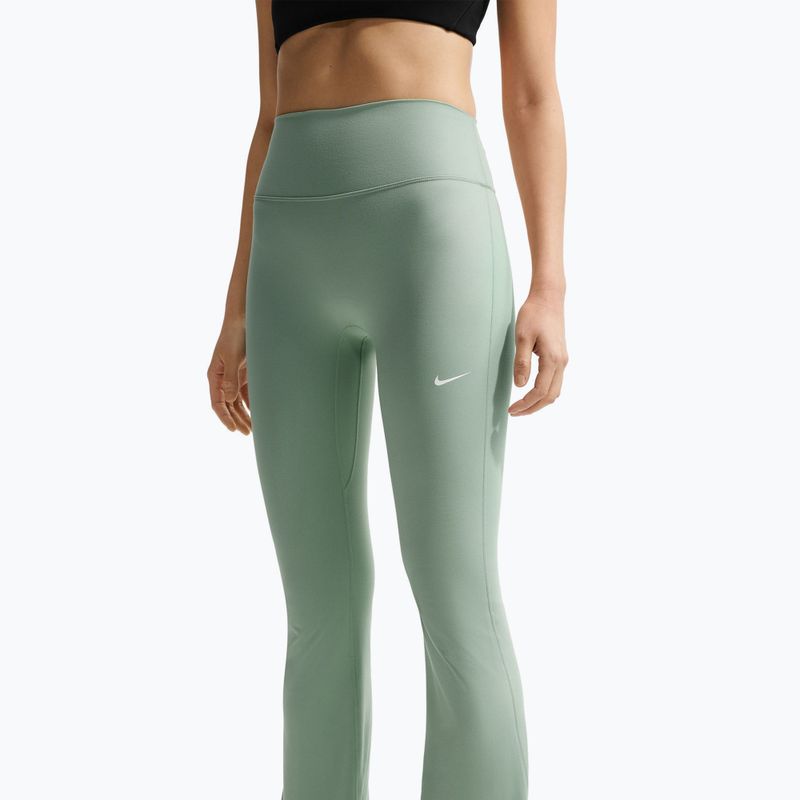 Női leggings Nike One High Waisted Flared steam/white 4