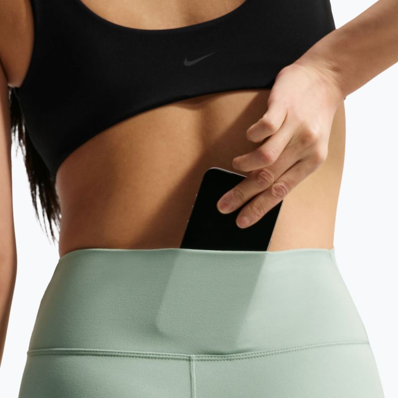 Női leggings Nike One High Waisted Flared steam/white 6