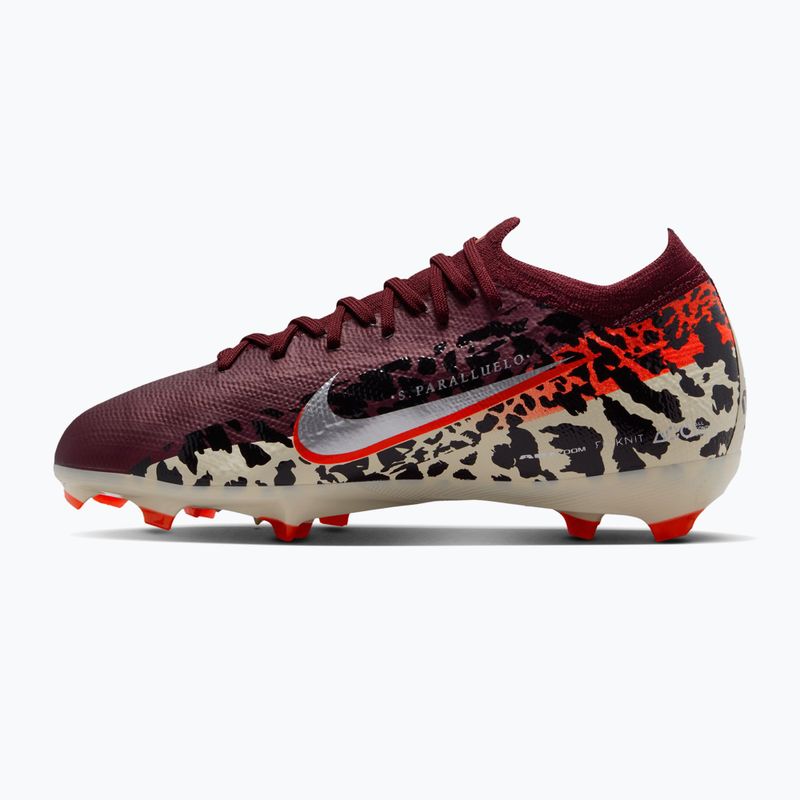 Gyerek focicipő Nike United Jr. Mercurial Vapor 16 Pro FG burgundy crush/metallic silver 2