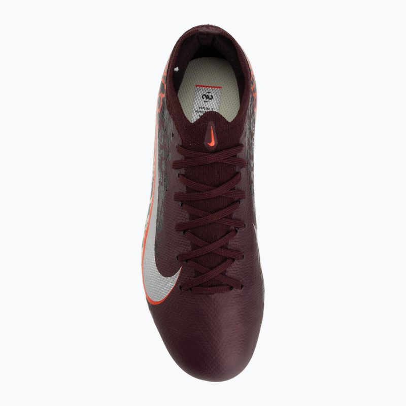 Gyerek focicipő Nike United Jr. Mercurial Vapor 16 Pro FG burgundy crush/metallic silver 5