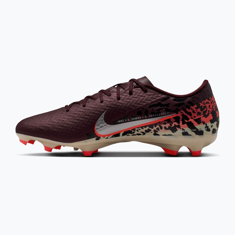 Férfi futballcipő Nike United Mercurial Vapor 16 Academy MG burgundy crush/metallic silver 2