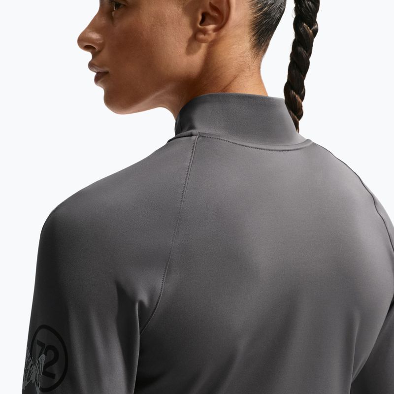 Női futófelső Nike Swift Dri-Fit Full Zip Mid-Layer medium ash 4