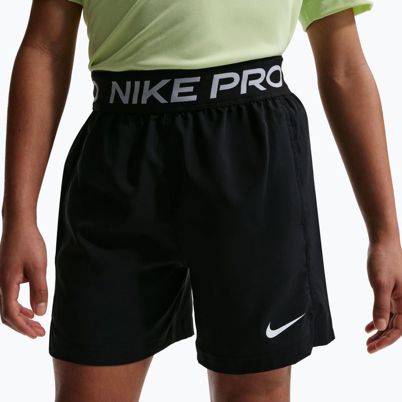 Gyerek rövidnadrág Nike Pro Dri-Fit black/white 5