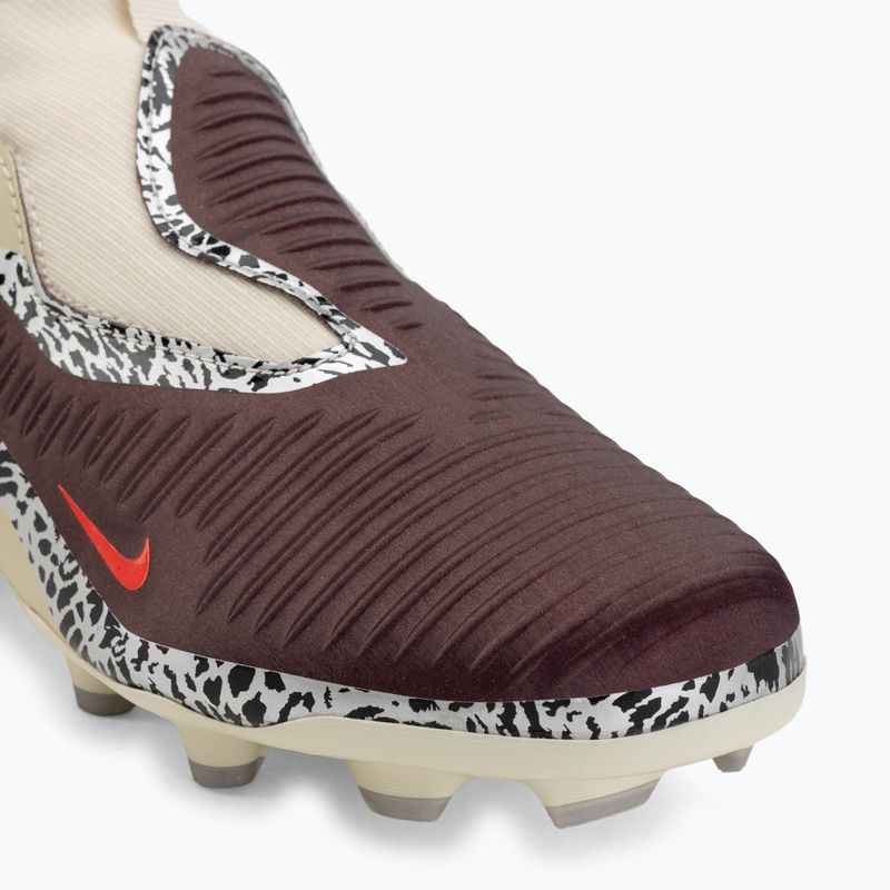 Gyerek focicipő Nike United Jr. Phantom 6 High Academy MG burgundy crush/fossil/university red 7