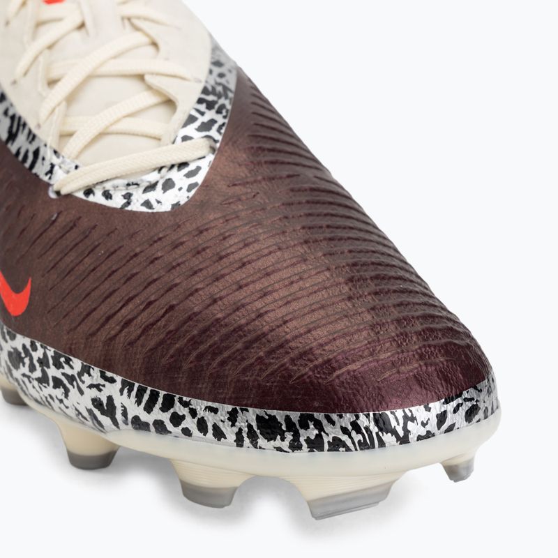 Férfi futballcipő Nike United Phantom 6 Low Academy MG burgundy crush/fossil/university red 7