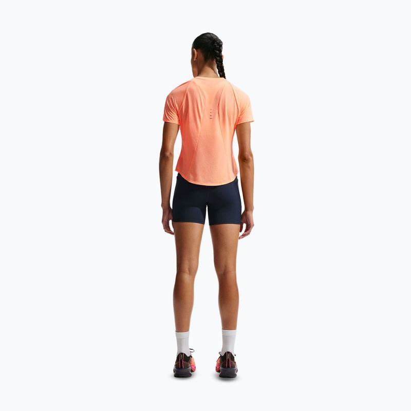 Női futópóló Nike Swift Breathe Dri-Fit orange pulse/photon dust 3