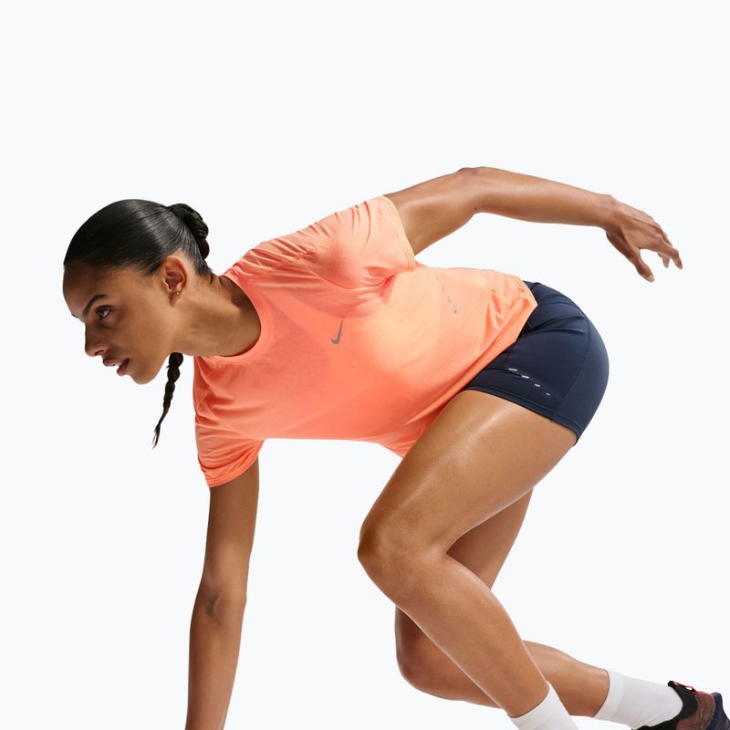 Női futópóló Nike Swift Breathe Dri-Fit orange pulse/photon dust 6