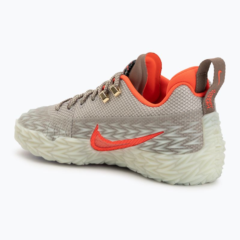 Férfi kosárlabda cipő Nike S.T. Flare 2 college grey/volt tint/metallic gold 3