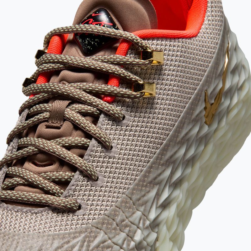 Férfi kosárlabda cipő Nike S.T. Flare 2 college grey/volt tint/metallic gold 4