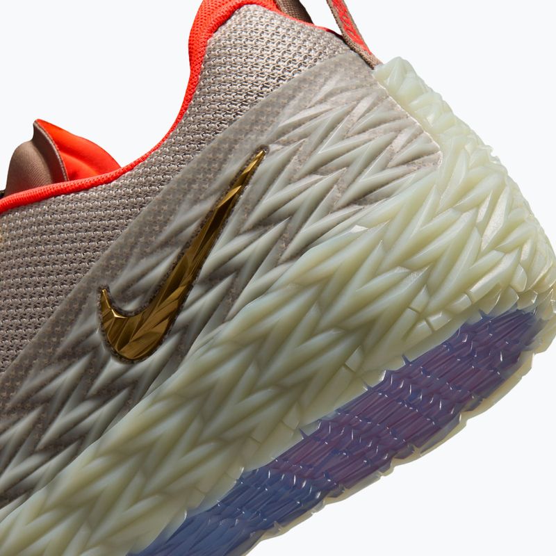 Férfi kosárlabda cipő Nike S.T. Flare 2 college grey/volt tint/metallic gold 5