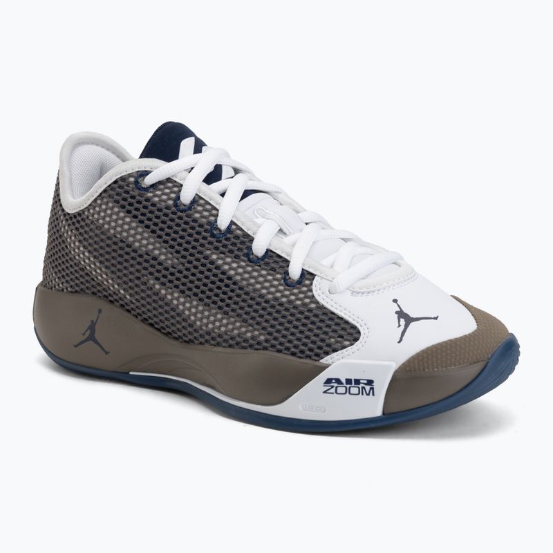 Férfi kosárlabda cipő Jordan Luka 77 olive grey/white/midnight navy