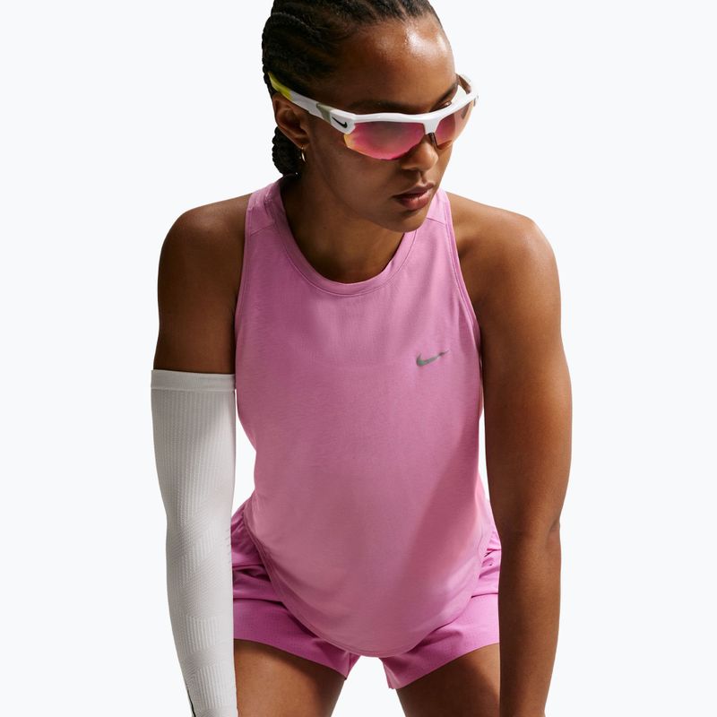 Női futópóló Nike Swift Breathe Dri-Fit light magenta/photon dust 6