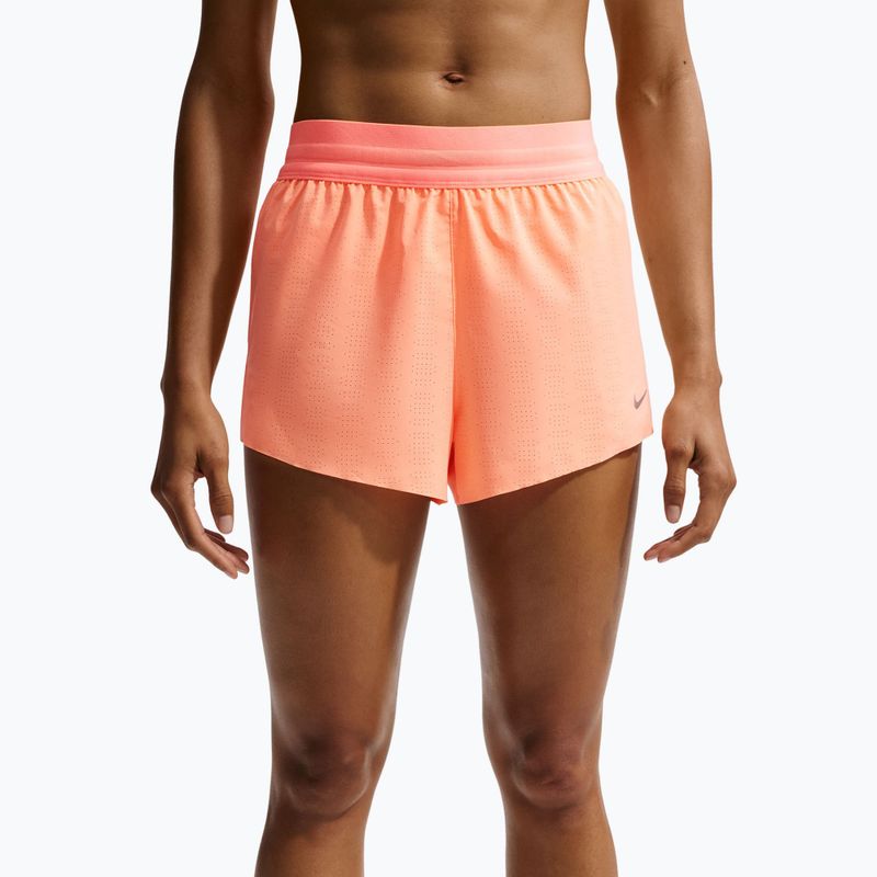 Férfi futóshort Nike Swift Breathe Dri-Fit Mid-Rise 2.5" orange pulse/photon dust