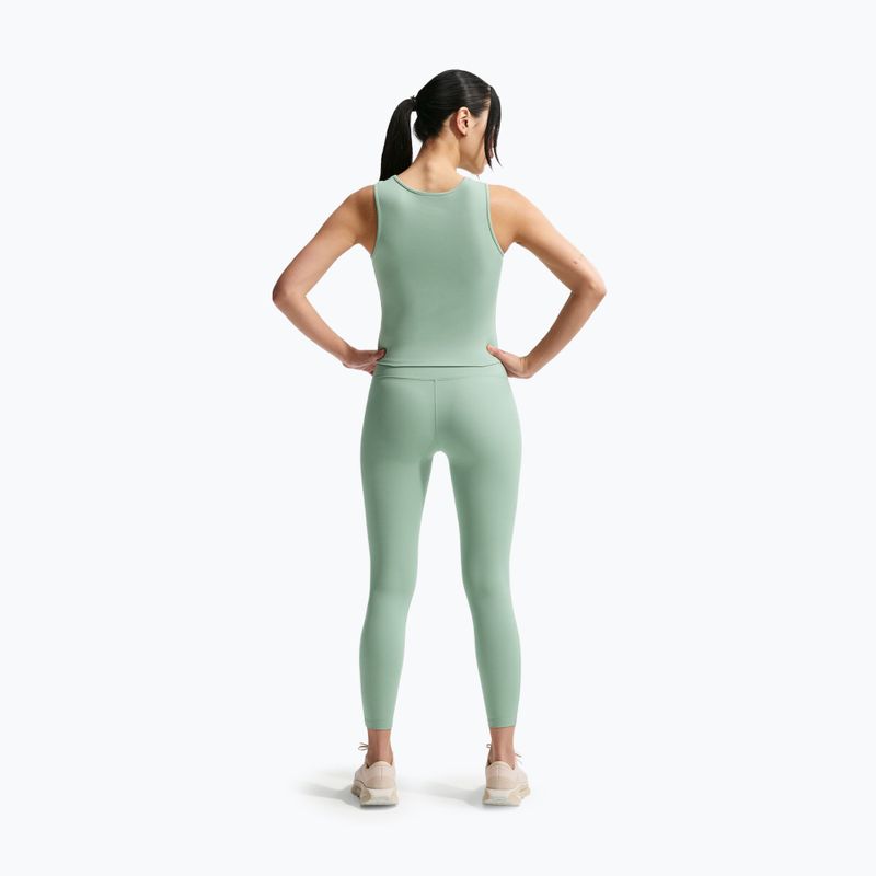 Női edzőpóló Nike One Dri-Fit TT steam/white 3